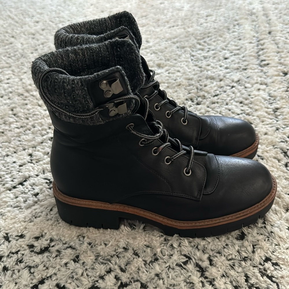 Black boots